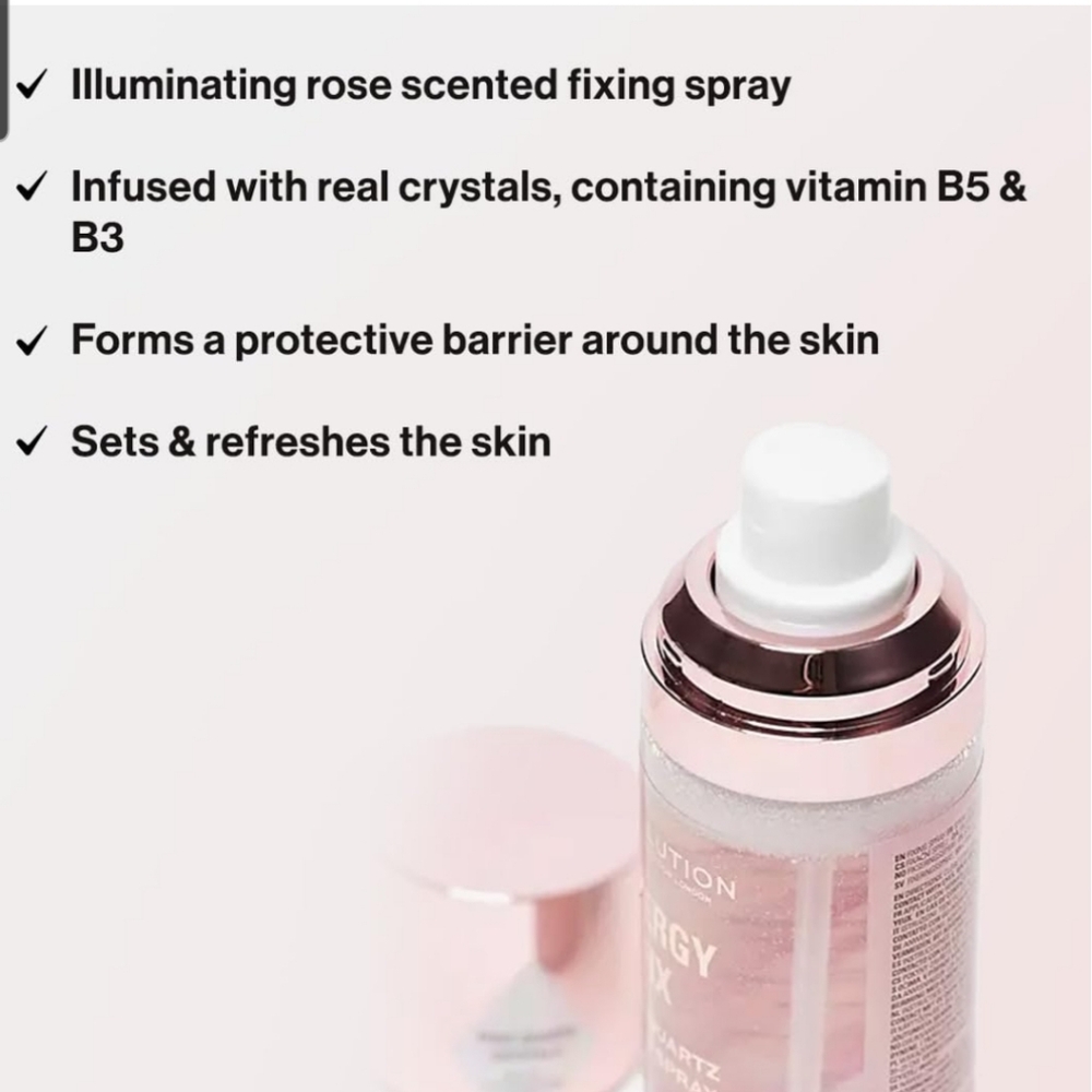 Revolution Energy Fix Rose Quartz Fixing Spray - Picture 3 of 4